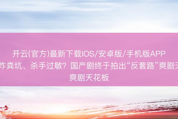 开云(官方)最新下载IOS/安卓版/手机版APP 笨贼炸粪坑、杀手过敏？国产剧终于拍出“反套路”爽剧天花板